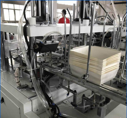 Kraftpapier-Wegwerfbrotdose, die Maschine Nahrung Kasten herausnehmen lässt