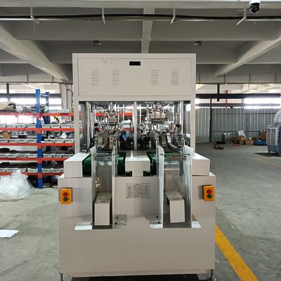 Wegwerfpapierbrotdose-Maschine 40-50/Min 8KW Chj-A
