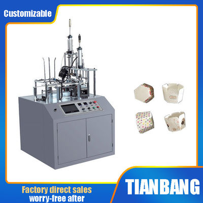 FBJ-A PLC steuerte Kuchen-Schale Papier-Tray Forming Machine