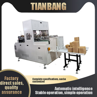 45-55 Zeiten Min Paper Lunch Box Machine Papier-Tray Forming Machine